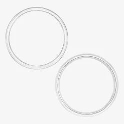 Unisex Adult 10K Gold Wedding Ring Set