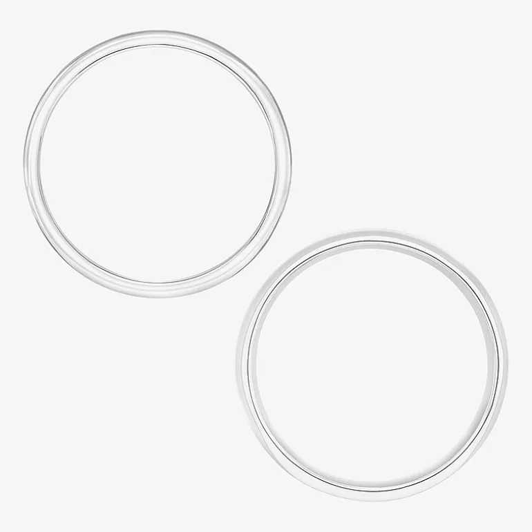 Unisex Adult 10K Gold Wedding Ring Set