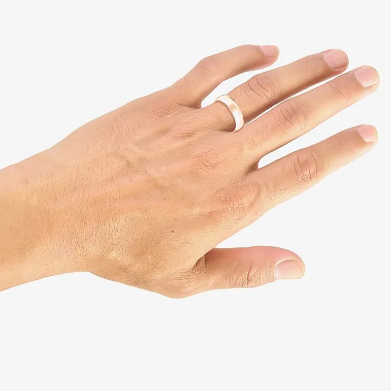 Unisex Adult 10K Gold Wedding Ring Set