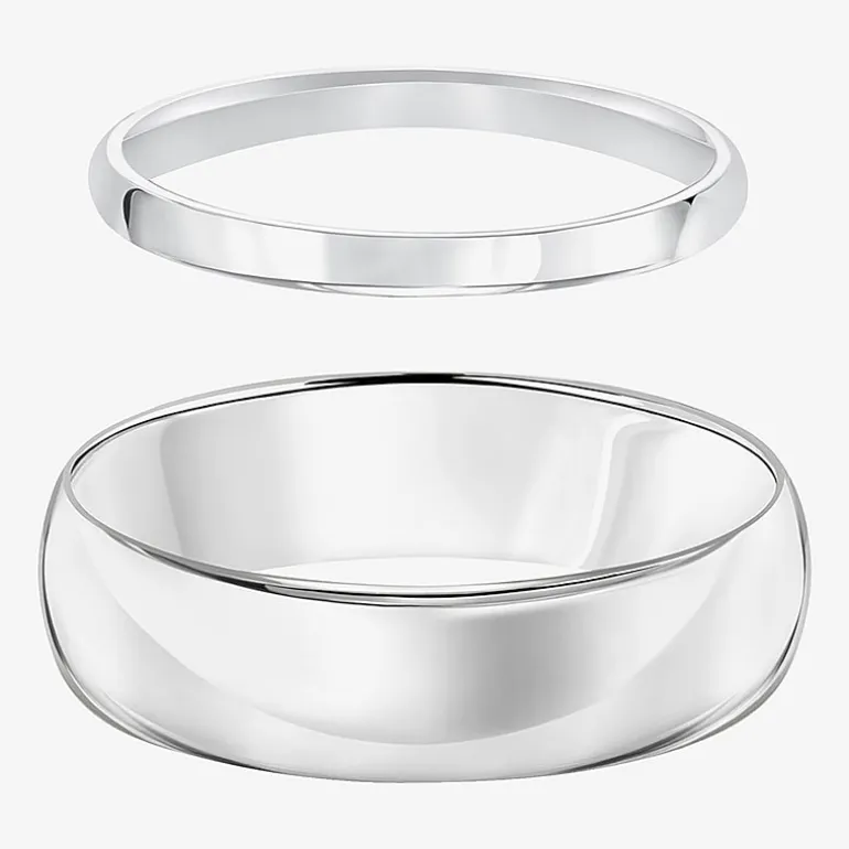 Unisex Adult 10K Gold Wedding Ring Set