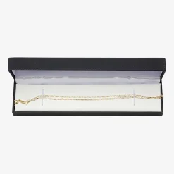 Unisex Adult 14K Two Tone Gold 20 Inch Valentino Chain Necklace