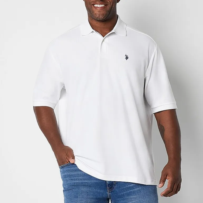 U.S. Polo Assn. Big and Tall Mens Regular Fit Short Sleeve Polo Shirt
