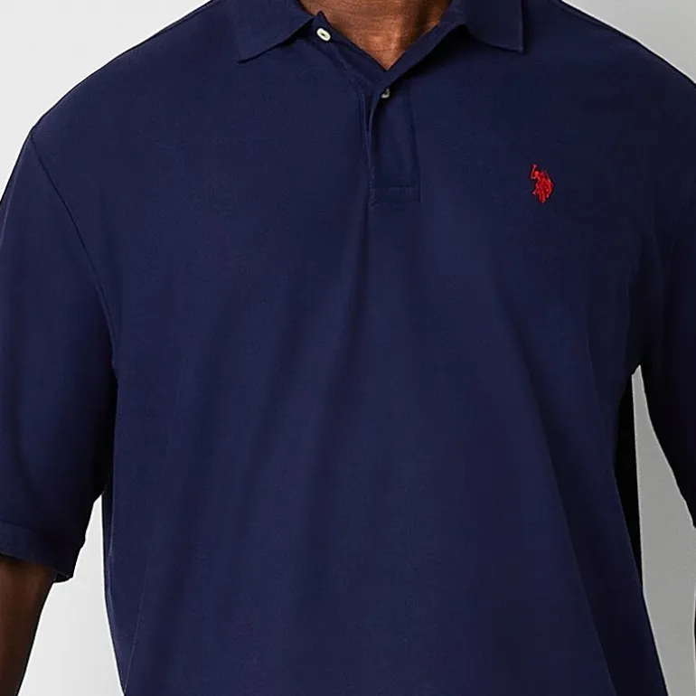 U.S. Polo Assn. Big and Tall Mens Regular Fit Short Sleeve Polo Shirt