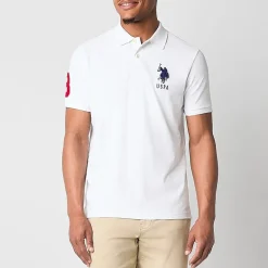 U.S. Polo Assn. Big Pony Pique Mens Regular Fit Short Sleeve Polo Shirt