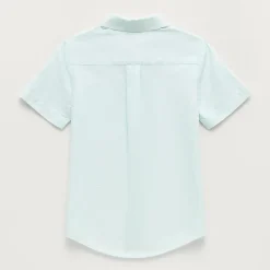 U.S. Polo Assn. Little & Big Kid Boys Short Sleeve Regular Fit Embroidered Button-Down Shirt