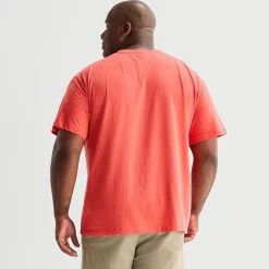 U.S. Polo Assn. Mens V Neck Short Sleeve Stretch Fabric Big and Tall T-Shirt