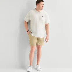 U.S. Polo Assn. Mens V Neck Short Sleeve Stretch Fabric Big and Tall T-Shirt