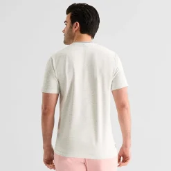 U.S. Polo Assn. Tipped Mens V Neck Short Sleeve Stretch Fabric T-Shirt