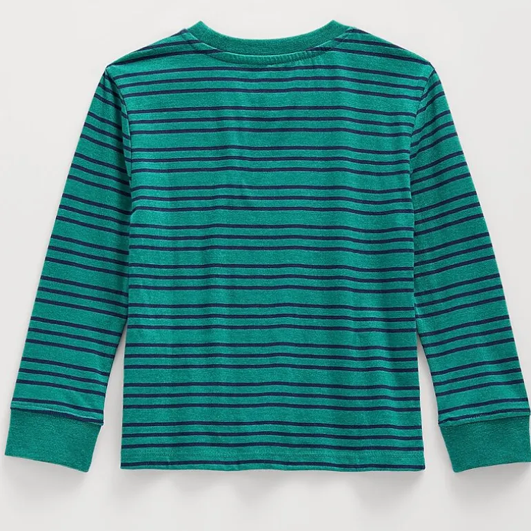 U.S. Polo Assn. Toddler Boys Crew Neck Long Sleeve T-Shirt