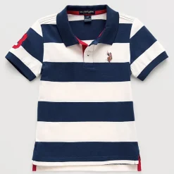 U.S. Polo Assn. Toddler Boys Short Sleeve Classic Fit Polo Shirt