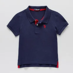 U.S. Polo Assn. Toddler Boys Short Sleeve Classic Fit Polo Shirt