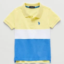 U.S. Polo Assn. Toddler Boys Short Sleeve Regular Fit Polo Shirt