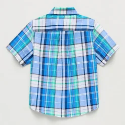 U.S. Polo Assn. Toddler Boys Short Sleeve Regular Fit Button-Down Shirt