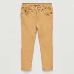 U.S. Polo Assn. Toddler Boys Straight Regular Fit Flat Front Pant