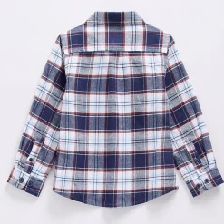 U.S. Polo Assn. Toddler Boys Y Neck Long Sleeve Classic Fit Button-Down Shirt