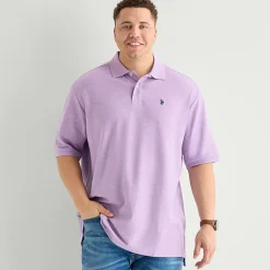 U.S. Polo Assn. Ultimate Pique Big and Tall Mens Classic Fit Short Sleeve Polo Shirt