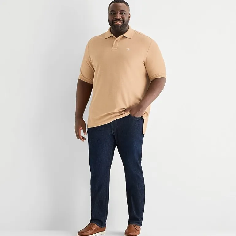 U.S. Polo Assn. Ultimate Pique Big and Tall Mens Classic Fit Short Sleeve Polo Shirt