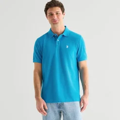 U.S. Polo Assn. Ultimate Pique Mens Classic Fit Short Sleeve Polo Shirt