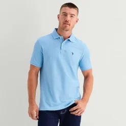 U.S. Polo Assn. Ultimate Pique Mens Classic Fit Short Sleeve Polo Shirt
