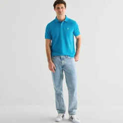 U.S. Polo Assn. Ultimate Pique Mens Classic Fit Short Sleeve Polo Shirt