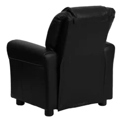 Vana Plush Recliner with Cup Holder for Kids