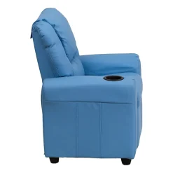 Vana Plush Recliner with Cup Holder for Kids