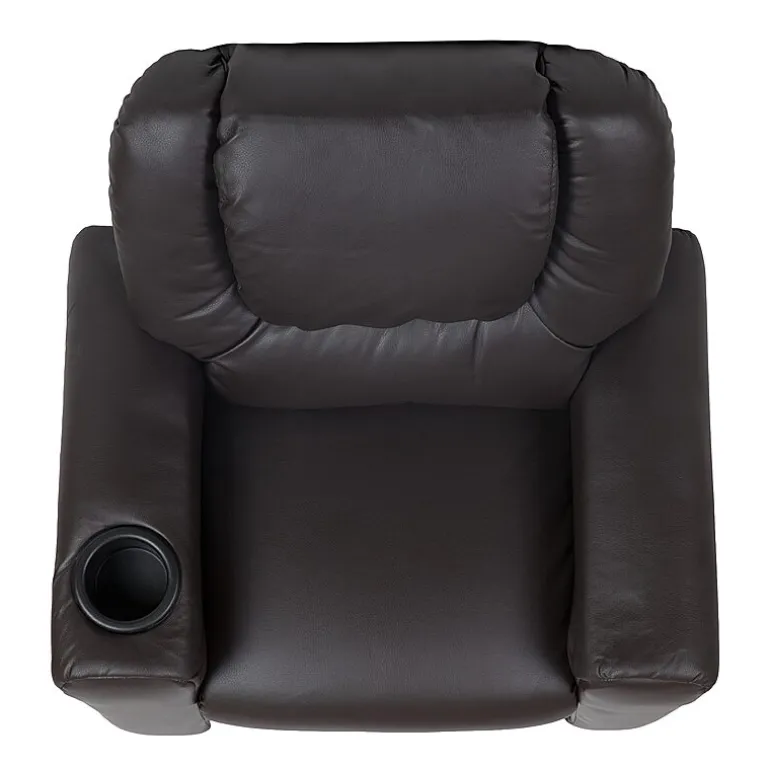 Vana Plush Recliner with Cup Holder for Kids