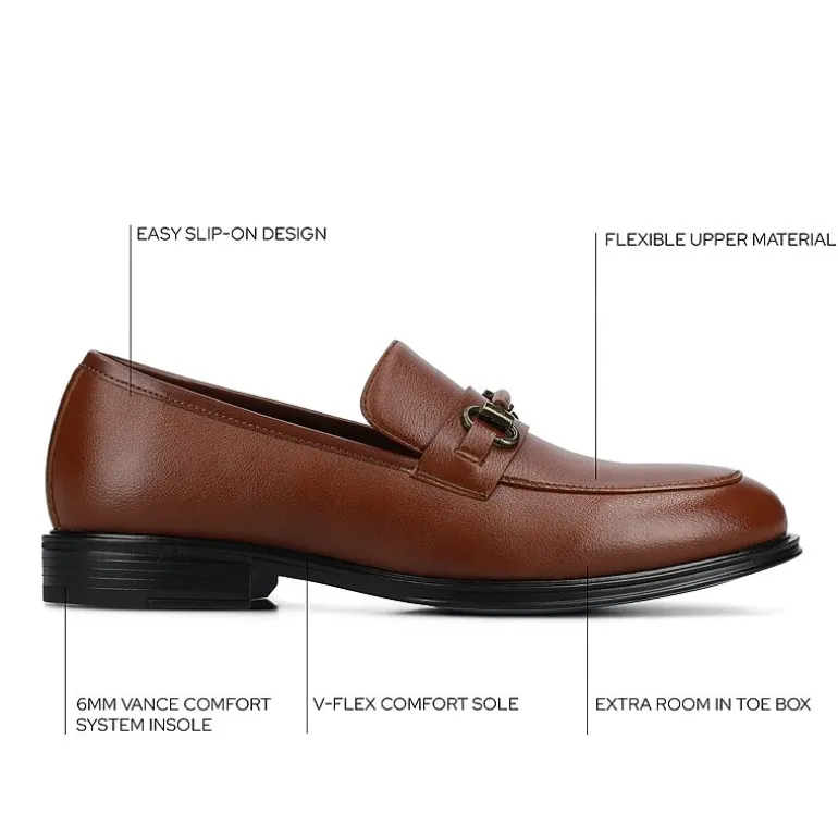 Vance Co Anthony Mens Moc Closed Toe Loafers