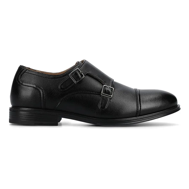 Vance Co Dillon Mens Almond Closed Toe Loafers