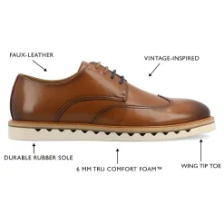 Vance Co Evander Mens Wing Loafers