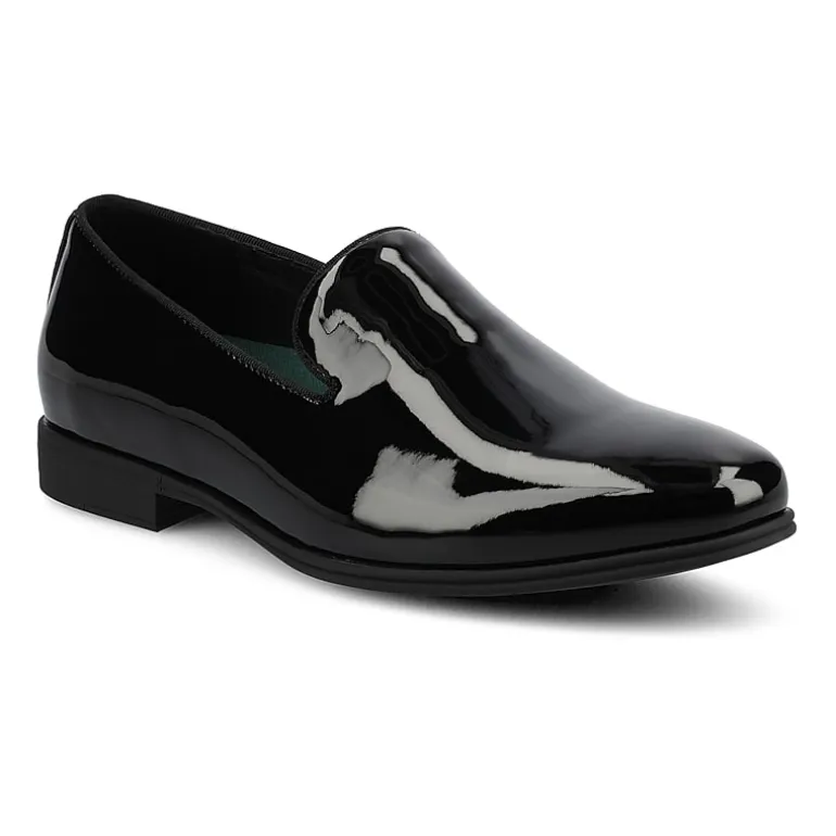 Vance Co Giovanni Mens Almond Closed Toe Loafers