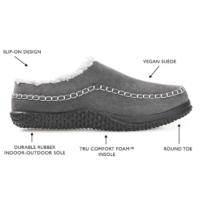 Vance Co Jc Godwin Mens Moccasin Slippers