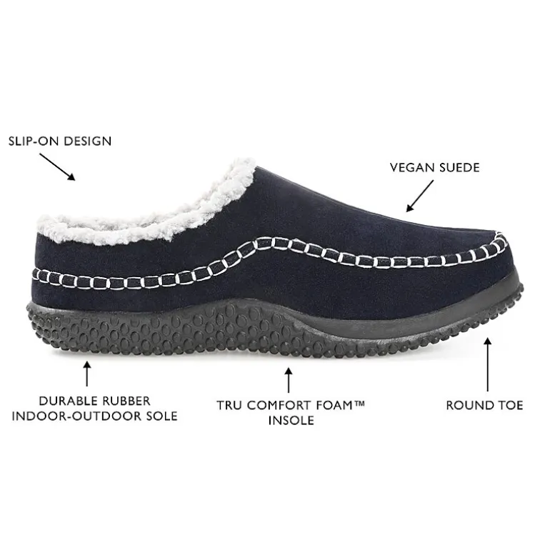 Vance Co Jc Godwin Mens Moccasin Slippers
