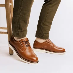 Vance Co Killian Mens Almond Closed Toe Loafers