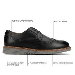 Vance Co Lorenzo Mens Wing Closed Toe Loafers