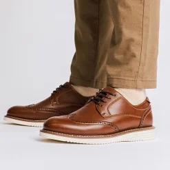 Vance Co Lorenzo Mens Wing Closed Toe Loafers