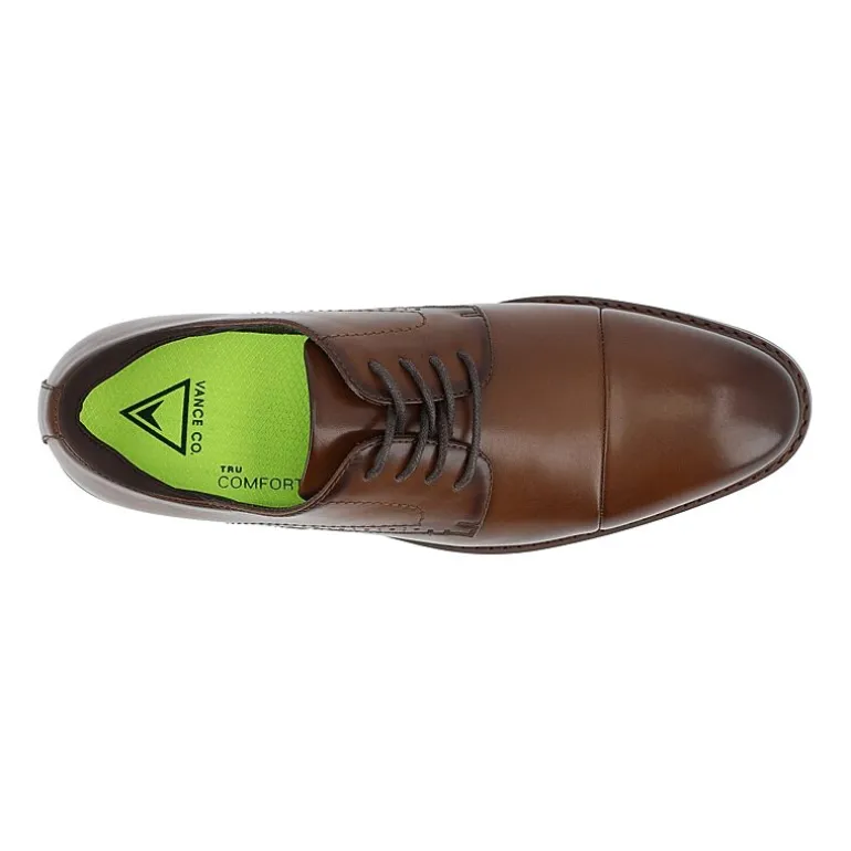 Vance Co Maning Mens Cap Closed Toe Loafers