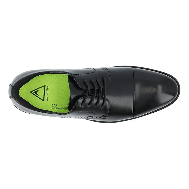 Vance Co Maning Mens Cap Closed Toe Loafers