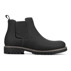 Vance Co Mens Block Heel Chelsea Boots