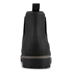 Vance Co Mens Block Heel Chelsea Boots