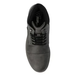 Vance Co Mens Block Heel Combat Boots