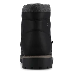 Vance Co Mens Block Heel Combat Boots