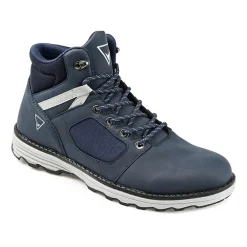 Vance Co Mens Derrick Flat Heel Lace-Up Boots