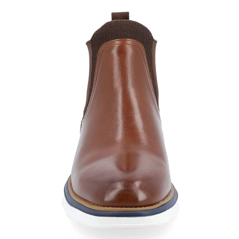 Vance Co Mens Hartwell Flat Heel Dress Boots