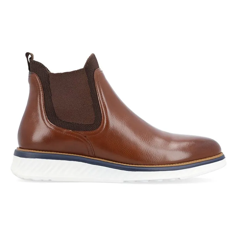 Vance Co Mens Hartwell Flat Heel Dress Boots