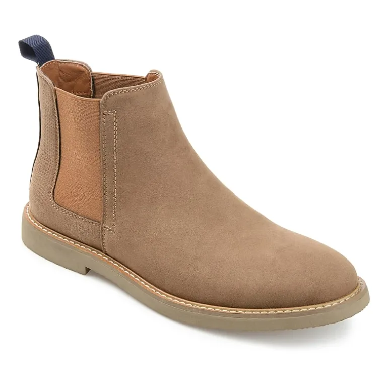 Vance Co Mens Jc Marshon Flat Heel Chelsea Boots