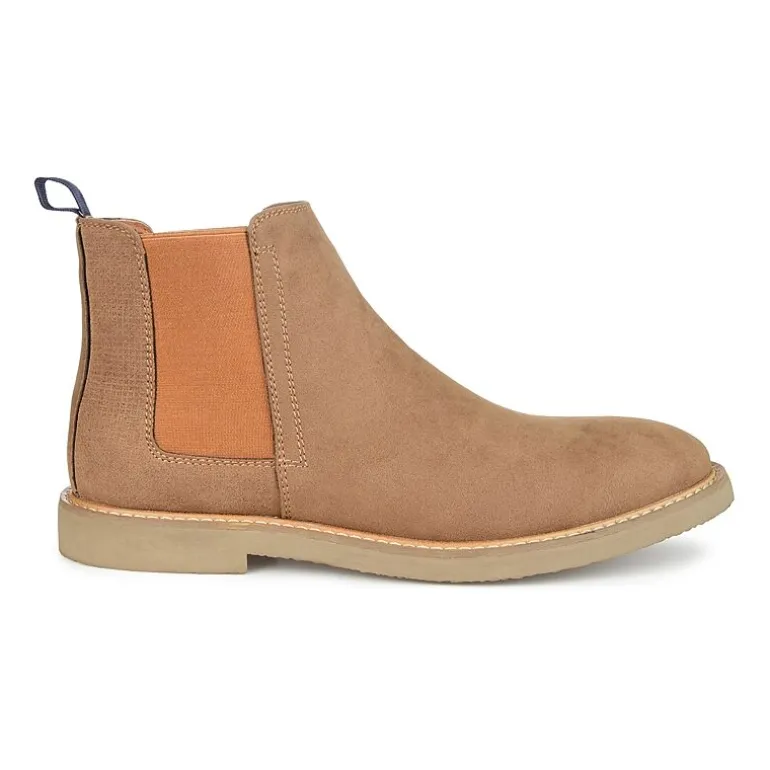 Vance Co Mens Jc Marshon Flat Heel Chelsea Boots