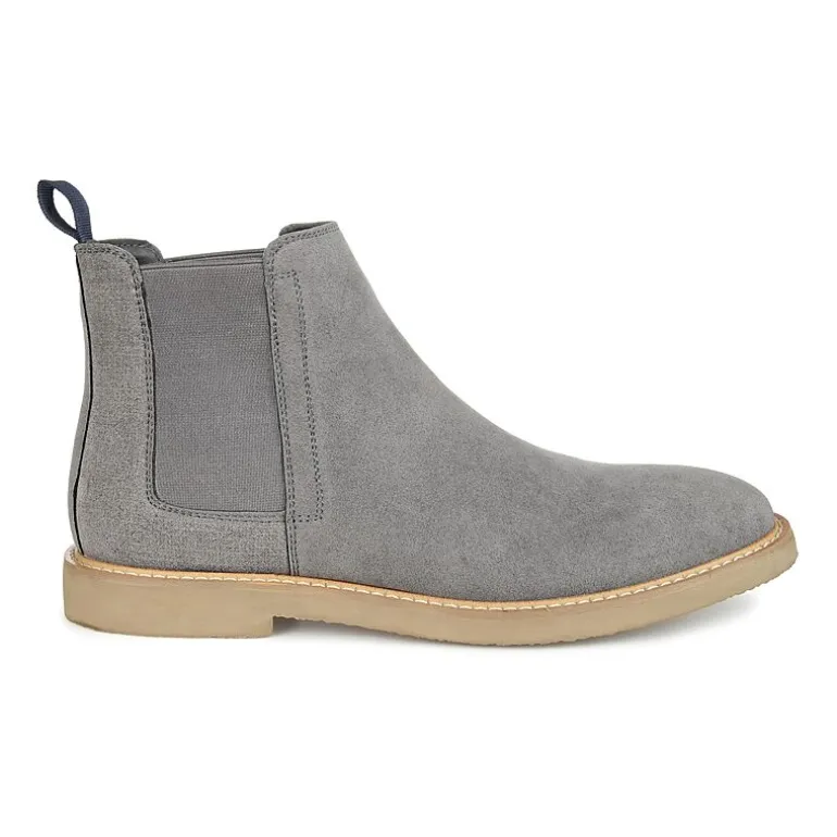Vance Co Mens Jc Marshon Flat Heel Chelsea Boots