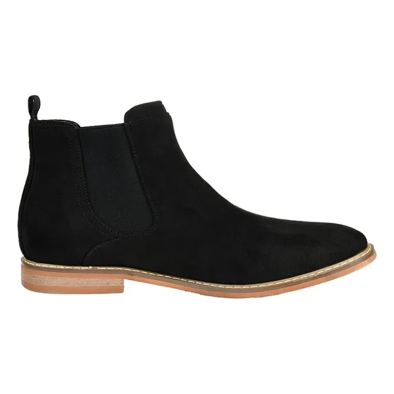 Vance Co Mens Marshall Flat Heel Chelsea Boots