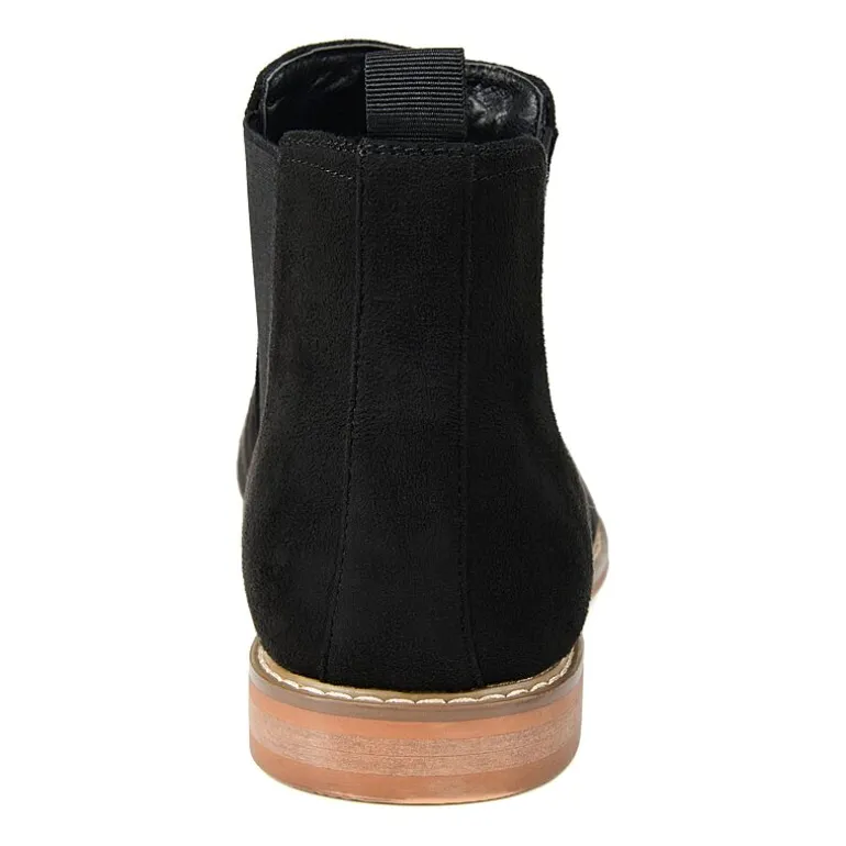 Vance Co Mens Marshall Flat Heel Chelsea Boots